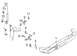 Ford Bronco Bumper Cover Diagram - M2DZ-17K835-BA