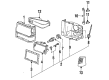 Ford Bronco II Headlight Diagram - E9TZ-13007-D