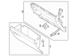 Ford F-350 Super Duty Glove Box Diagram - PC3Z-6006010-AE