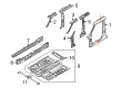 Ford Flex Floor Pan Diagram - DA8Z-7411135-A