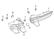 Ford Mustang Mach-E Tail Light Diagram - LJ8Z-13405-F