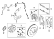 Ford Ranger Backing Plate Diagram - MB3Z-2K004-C