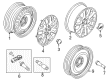 Ford Fusion Spare Wheel Diagram - DS7Z-1007-P