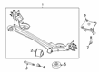 Ford Transit Connect Bump Stop Diagram - JX6Z-3020-A