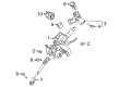 Ford EcoSport Ignition Lock Assembly Diagram - GN1Z-11582-D