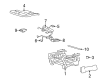 Ford Freestar Seat Cushion Diagram - 3F2Z-17632A23-CA