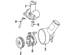 Ford EXP Power Steering Reservoir Diagram - E1FZ3A697B