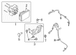 Ford Fusion Brake Fluid Pump Diagram - FG9Z-2C065-A