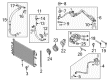 Ford A/C Condenser Diagram - BA8Z-19712-A