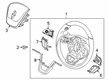Lincoln Steering Wheel Diagram - LJ7Z-3600-DE
