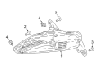 Ford Fog Light Diagram - GT4Z-15200-C