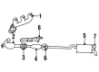 Ford Taurus Exhaust Manifold Diagram - F4DZ9430B