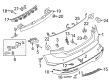 Ford Focus Bumper Cover Diagram - BM5Z-17K835-CBPTM