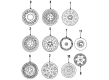 Mercury Cougar Wheel Cover Diagram - F3WY1130B