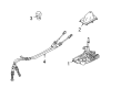 Ford Fusion Shift Knob Diagram - 9E5Z-7213-A