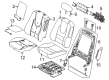 Ford Fusion Seat Covers Diagram - BE5Z-5462901-DC