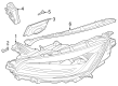 Lincoln Aviator Headlight Diagram - LC5Z-13008-N