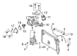 Ford Coolant Reservoir Hose Diagram - 9L8Z-8286-B