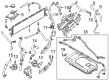 Ford Police Interceptor Utility Coolant Reservoir Hose Diagram - L1MZ-8N029-E