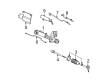 Ford Taurus Rack And Pinion Diagram - YF1Z-3504-DARM