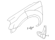 Ford Taurus Mud Flaps Diagram - 8G1Z-16A586-BB