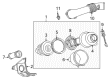 Ford Air Filter Diagram - 4C3Z-9601-AA