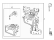 Ford F-250 Super Duty Fog Light Diagram - LC3Z-15201-A
