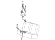 Ford Windstar Seat Belt Diagram - XF2Z-16611B66-AAB