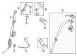Ford F-150 Seat Belt Diagram - FL3Z-1661202-AA