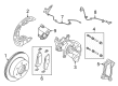 Ford Ranger Backing Plate Diagram - MB3Z-2C028-H