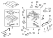Ford Police Interceptor Utility Seat Covers Diagram - MB5Z-7862900-DB