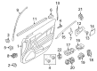 Lincoln MKZ Power Window Switch Diagram - BH6Z-14529-BA