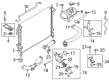 Ford Mustang Water Hose Diagram - FR3Z-8276-B