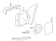 Lincoln Mark LT Mirror Cover Diagram - 5L3Z-17D743-A
