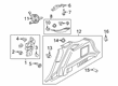 Lincoln MKX Dome Light Diagram - DA5Z-13776-B