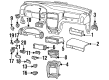Mercury Villager Ashtray Diagram - F6XZ1204810AAC