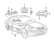 Ford Five Hundred Car Speakers Diagram - 6U5Z-18808-AA