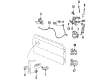 Ford Mustang Door Lock Actuator Diagram - F7ZZ-63218A42-A
