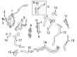 Ford C-Max Cooling Hose Diagram - DM5Z-8A505-D