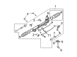 Ford Steering Gear Box Diagram - AL3Z-3504-ARM