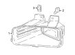 Ford F-150 Fog Light Diagram - LL3Z-15200-A