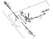 Ford Aerostar Power Steering Hose Diagram - E69Z3A719B