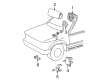 Mercury Mountaineer Airbag Diagram - F87Z-78044A74-CAD