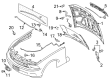 Ford Mustang Hood Release Cable Diagram - DR3Z-16916-A