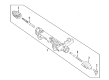Ford Freestar Rack And Pinion Diagram - 5F2Z-3504-AARM