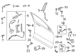 Lincoln Navigator Door Lock Actuator Diagram - ML7Z-78219A64-A