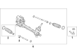 Ford Focus Steering Gear Box Diagram - G1FZ-3504-AQ