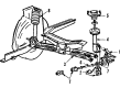 Ford Tempo Shock Absorber Diagram - F43Z-18125-A