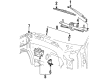 Ford Expedition Windshield Washer Fluid Reservoir Diagram - F75Z-17618-AA