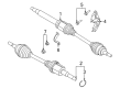 Ford Maverick Axle Shaft Diagram - SZ6Z-3B437-C